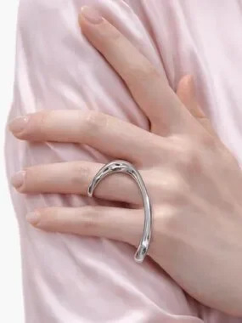 S925 Sterling Silver Wave Ring